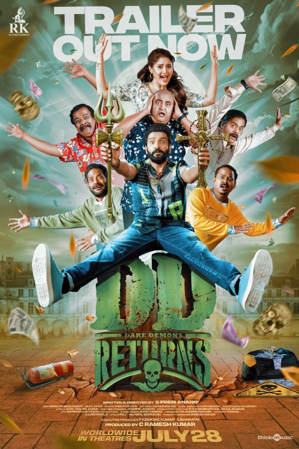 Free DD Returns (2023) {Hindi + Tamil} Dual Audio Full Movie HD ESub – FILMYFLY